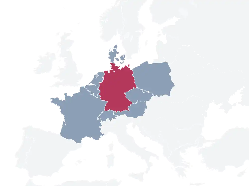 Europe plus Nachbarländer